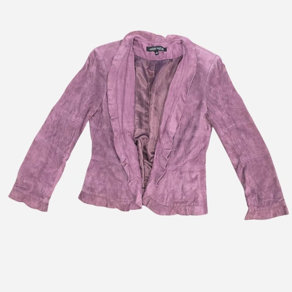 Anne Klein Women's Purple Jacke